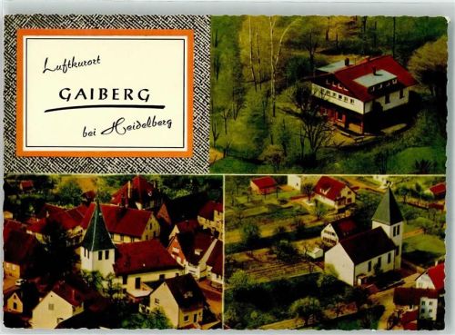 69251 W6901 Gaiberg , Baden - Fliegeraufnahme
