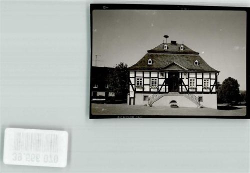 Eversberg Rathaus Ort handschriftlich Foto Original aus Archiv eines Ansichtskartenverlags