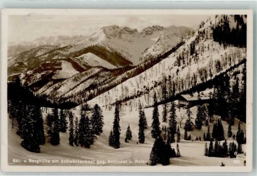 Neuhaus Hüttenstempel Schwarzenkopfhütte Winter