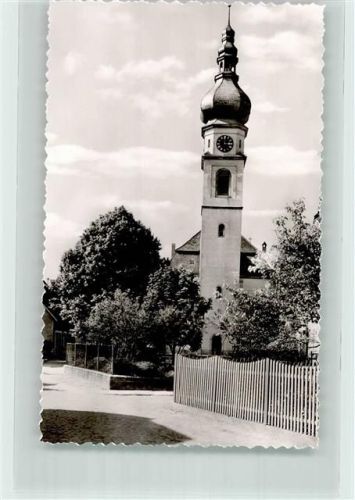 67459 W6737 Böhl-Iggelheim Foto AK Ev. Kirche in Böhl