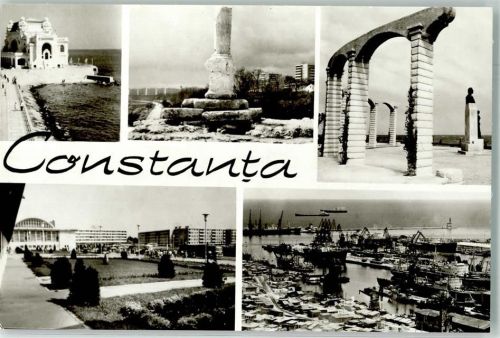 Konstanza Hafen Denkmal Kasino Gasthaus