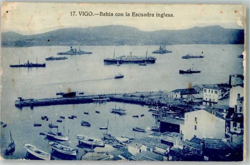 Vigo 1928 Hafen