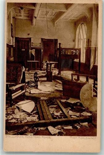 Ebenrode 1916 Cafe Rohde Stallupönen Foto Kühlewindt WK I