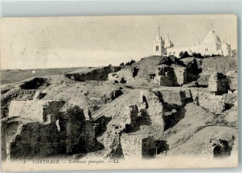 Karthago 1913 Denkmal Tombeaux puniques