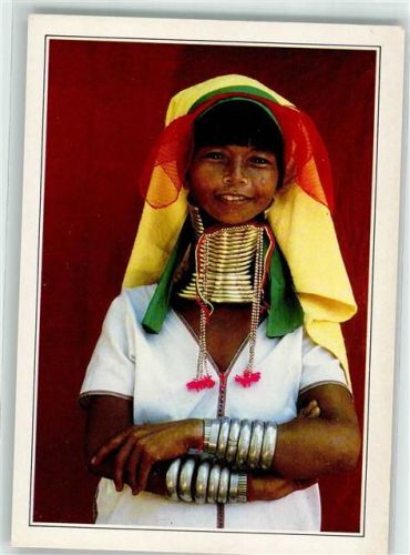 Rangoon Tracht Die Giraffen-Frau Loi-Kaw