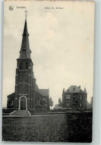 Landen Kirche St. Norbert Feldpost WK I