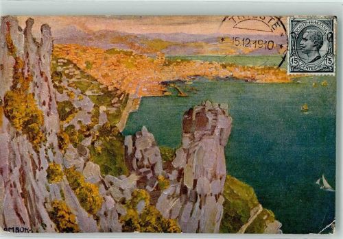 Trieste / Triest / Trst 1910 sign. Glauco Cambon