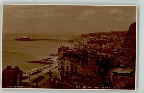 Hastings Foto Judges Blick von der Burg
