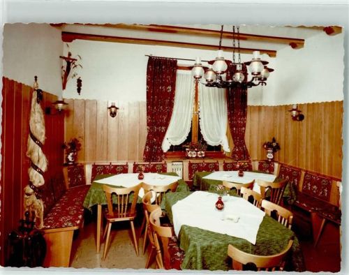 Schapbach Foto Original aus Archiv eines Ansichtskartenverlags Gasthaus Sonne Spinnrad Ort handschriftlich