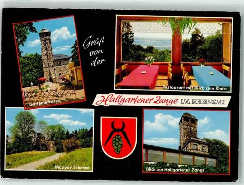 Hallgarten Gasthaus Hallgartner Zange Aussichtsturm