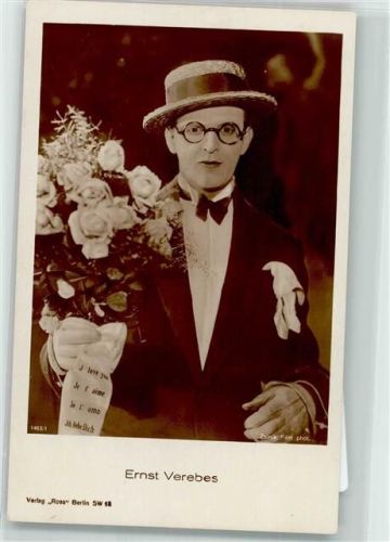 Ernst Verebes Ross-Verlag 1463/1 Foto Zeinik Rosen Filmschauspieler