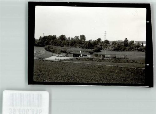 Ostrach Tennisanlage Ort handschriftlich Foto Original aus Archiv eines Ansichtskartenverlags