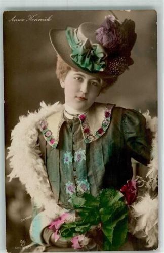 1909 Anna Konnick Hutmode Mode Fotokünstler Gerlach Frauenschönheit