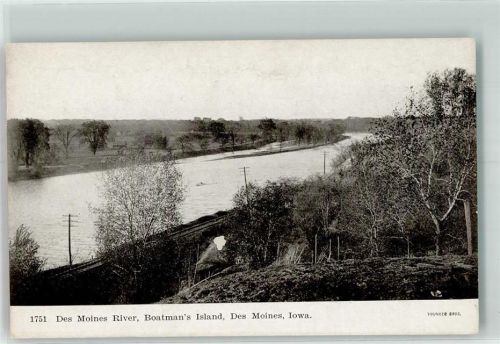 Des Moines Des Moines River Boatman´s Island