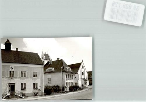 Ostrach Ort handschriftlich Foto Original aus Archiv eines Ansichtskartenverlags