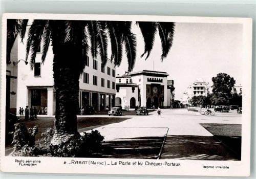 Rabat Postamt Auto Oldtimer