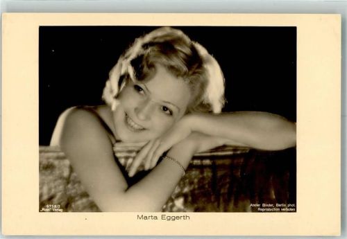 Foto Atelier Binder Marta Eggerth Ross Verlag 6758/2