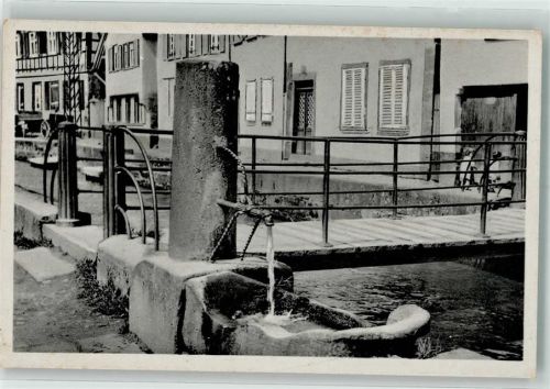 Wissembourg Brunnen an der Lauter
