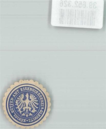 Gleiwitz Königl. Hütten-Amt Eisengiesserei b. Gleiwitz