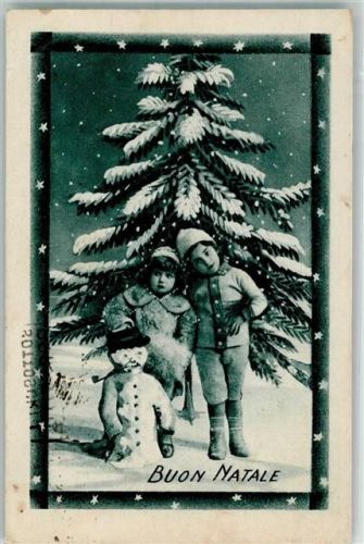 1935 - 1940 Kinder Tannenbaum Buon Natale