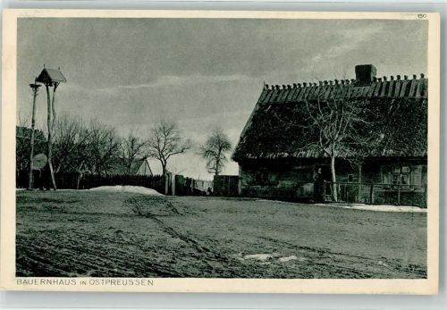Bauernhaus Ostpreußen Foto AK