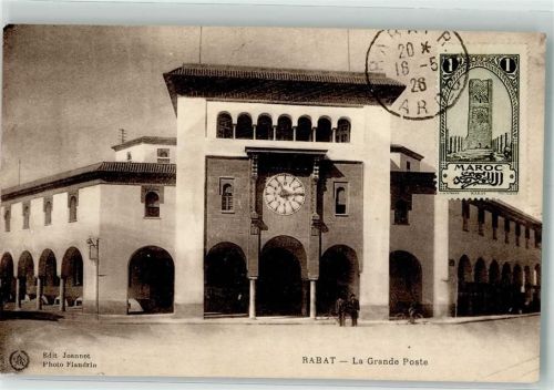 Rabat 1926 Postamt