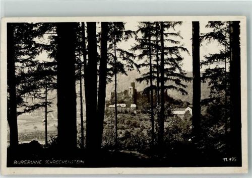 Usti nad Labem 1930 Burg Schreckenstein