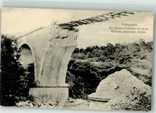 Thiaucourt-Regnieville 1915 Feldpost WK I Nr. 91