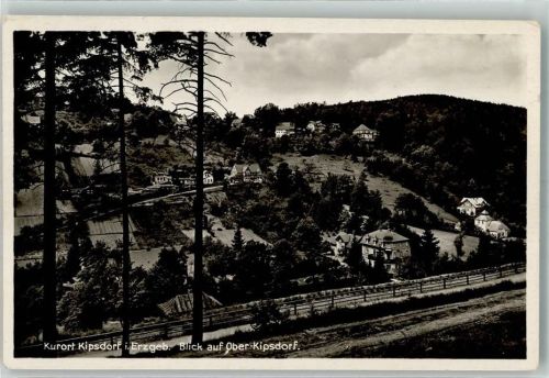 Kipsdorf 1939 mit Ober-Kipsdorf Verlag A. & R. Adam Nr. 8213