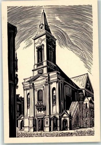 Wien Kalvarienbergkirche Holzstich