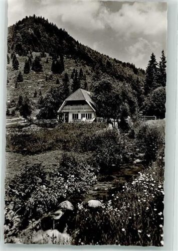 Menzenschwand Foto Metz Evangelisches Jugendheim