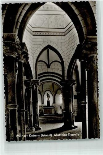 Kobern Matthias Kapelle Inneres Weinort Mosel