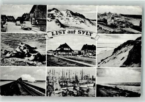 List 1963 Bahnhof Hafen Schwimmbad Strand Auto Oldtimer