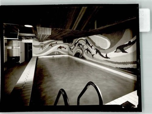 33181 W4798 Haaren , Kr Büren, Westf FOTO KEINE AK Schwimmbad Hotel Foto Original aus Archiv eines Ansichtskartenverlags Ort handschriftlich