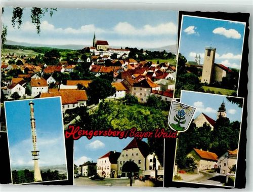 Hengersberg Frauenbergkirche Kirche St. Michael Funkturm Marktplatz