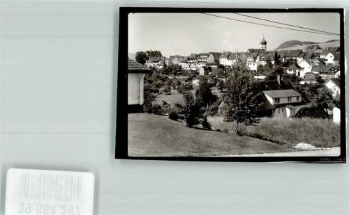 Stockach mit St. Oswald Kirche Foto Original aus Archiv eines Ansichtskartenverlags Ort handschriftlich