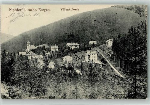Kipsdorf 1911 Villenkolonie Verlag Max Holfert