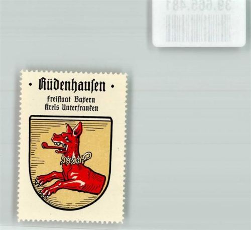 Rüdenhausen Freistaat Bayern Kreis Unterfranken