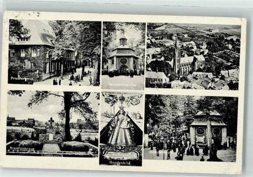 Kevelaer Priesterhaus Gnadenkapelle Luftbild Fliegeraufnahme Marien Basilika Kroatenkreuz Gnadenbild