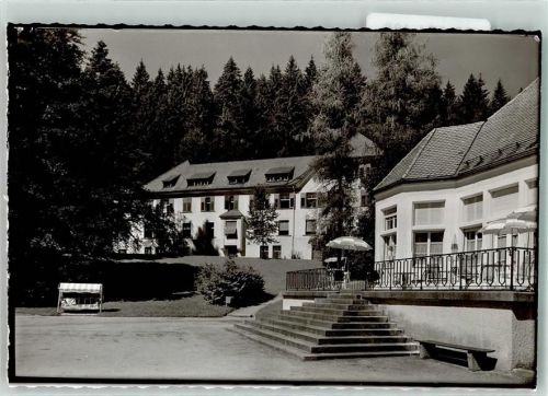Überruh Sanatorium Ort handschriftlich Foto Original aus Archiv eines Ansichtskartenverlags
