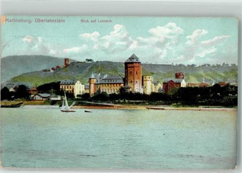 56112 W5427 Oberlahnstein 1914 - Martinsburg Feldpost WK I