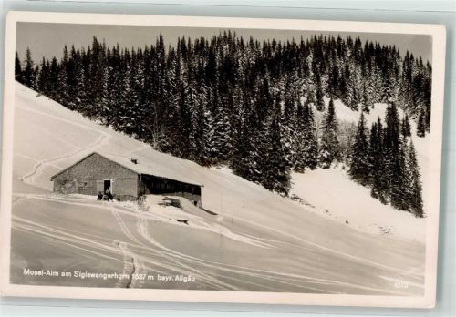 Sigiswang Sigiswanger Horn Alpe Mosel-Alm Winter