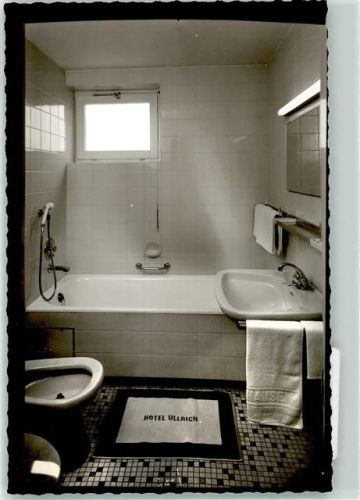 97725 W8731 Elfershausen , Unterfr FOTO KEINE AK Hotel Ullrich Foto Original aus Archiv eines Ansichtskartenverlags Ort handschriftlich