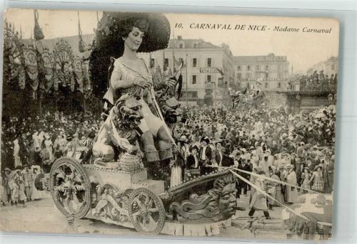 Nice 1911 Nr. 10 Madame Carnaval