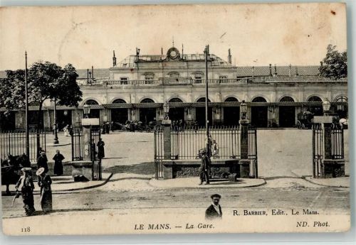 Le Mans 1915 Bahnhof