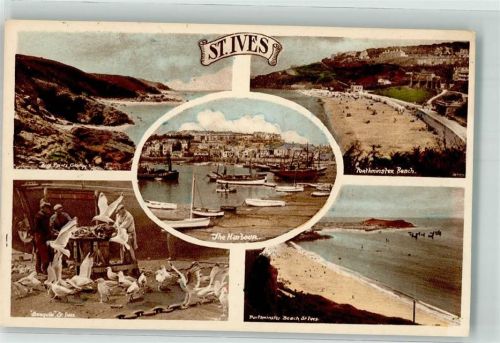St. Ives Hafen Schwimmbad Strand