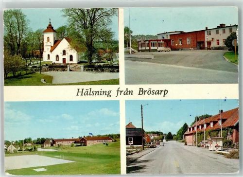 Malmö Kirche Sportplatz Straße Brösarp