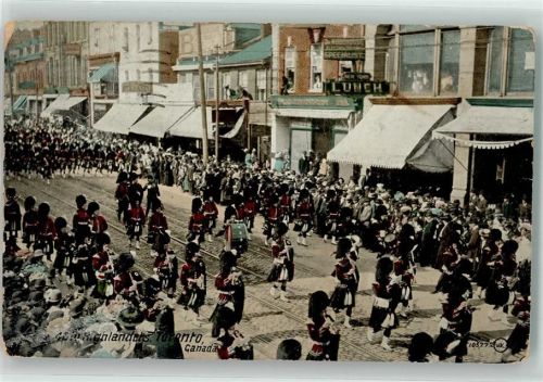 Toronto 1911 Highlander Parade Dudelsack