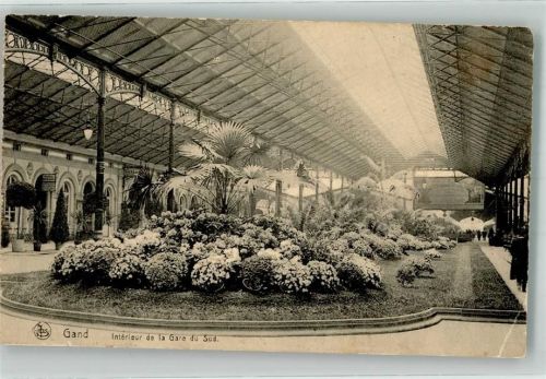 Gand 1915 Bahnhof Süd