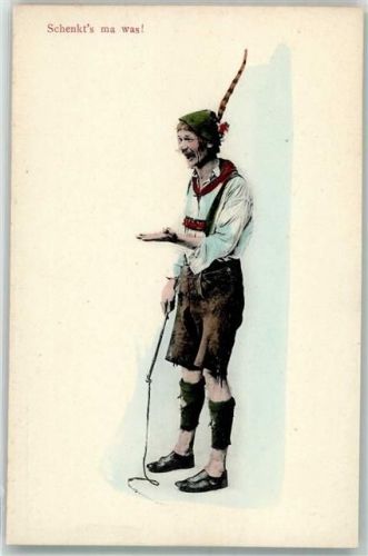 Schenkt`s ma was Der Hallodri CA u. Co Serie 724 No. 3